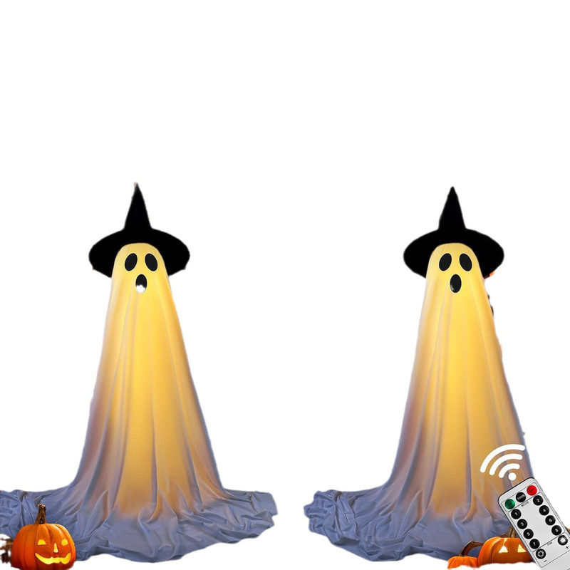 Predná veranda s potlačou halloweenského svetelného ducha